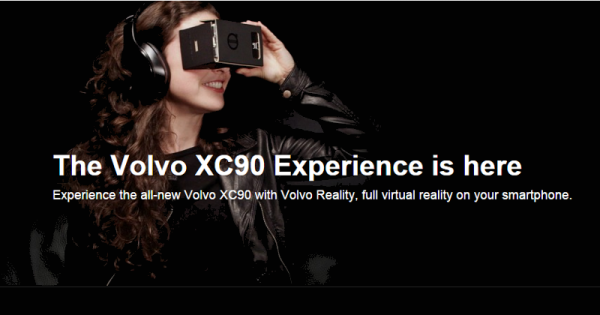 Как «угнать» Volvo XC90? С помощью картонного шлема Google!