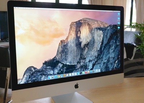 Новый iMac с дисплеем Retina