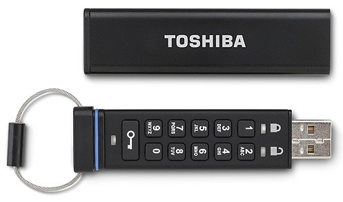 Toshiba представила флеш-накопитель с повышенной степенью защиты