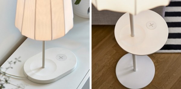 IKEA встроит беспроводную зарядку в лампы и столики
