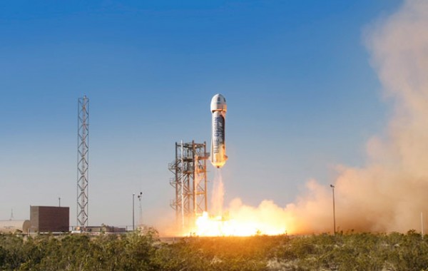 Глава Amazon запустил ракету в космос