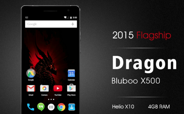 Bluboo X500 Dragon — китайский флагман с процессором Mediatek Helio X1