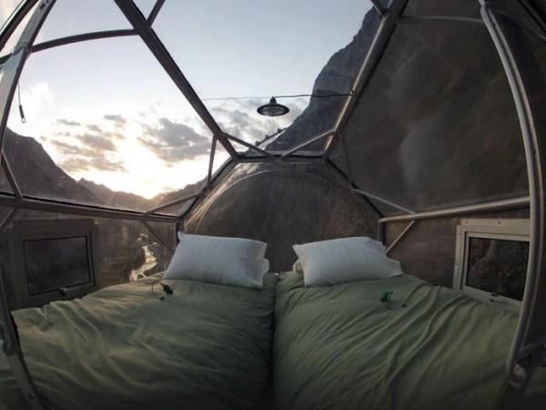 Skylodge Adventure Suites — гостиница на скале