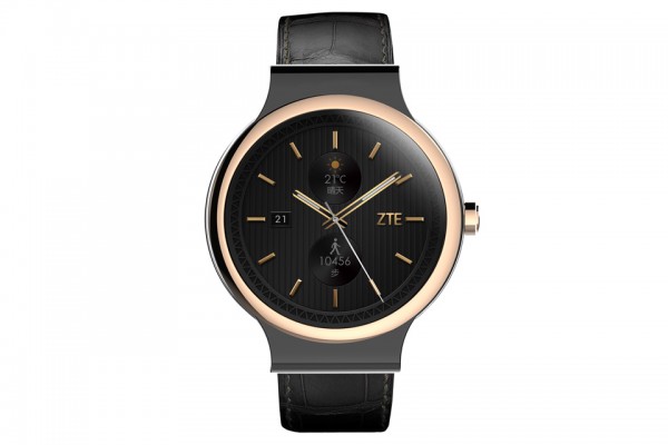 ZTE Axon Watch — водонепроницаемые умные часы с круглым дисплеем