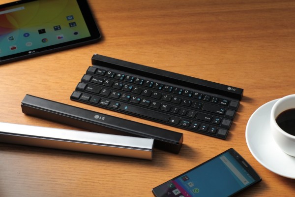 Rolly Keyboard — беспроводная складная клавиатура от LG