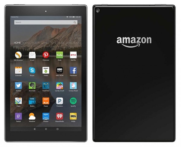 Amazon выпустит 10-дюймовый планшет Kindle Fire