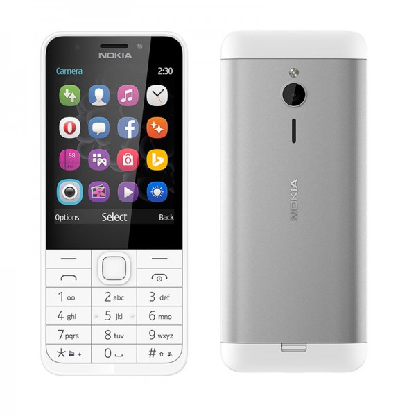 Nokia 230 — сотовый от Microsoft с задней панелью из алюминия