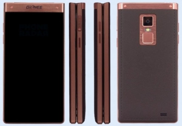 Gionee W909 — «раскладушка» со сканером отпечатков пальцев