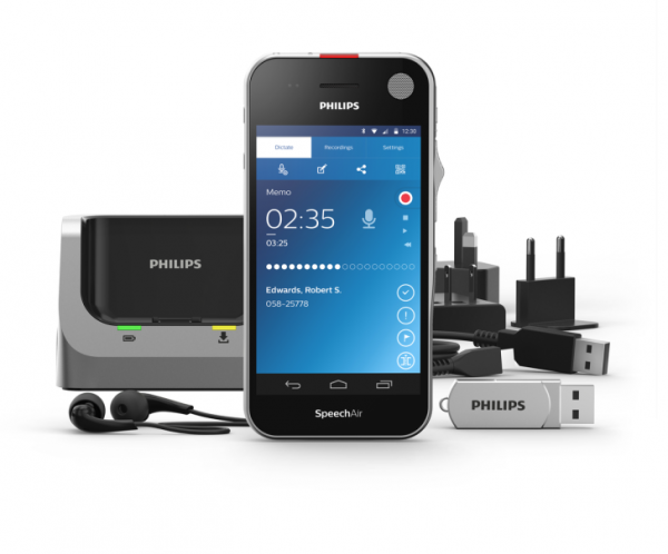Philips SpeechAir — диктофон с Android на борту