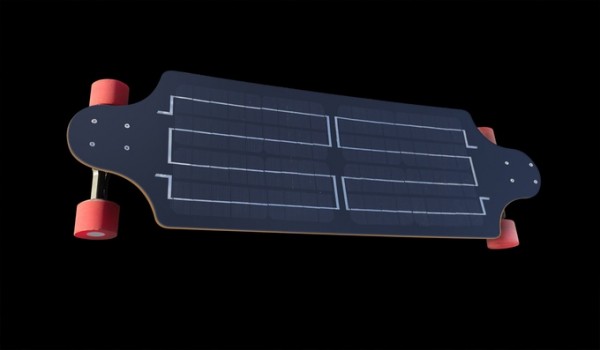 YoungBoard — электрический скейтборд на солнечных батареях