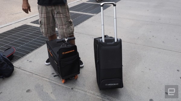 Modobag — чемодан с электромотором