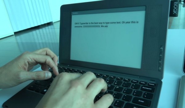 Onyx Boox Typewriter — ноутбук с экраном E Ink