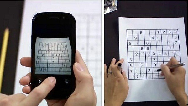 Google Goggles научился гадать «судоку»