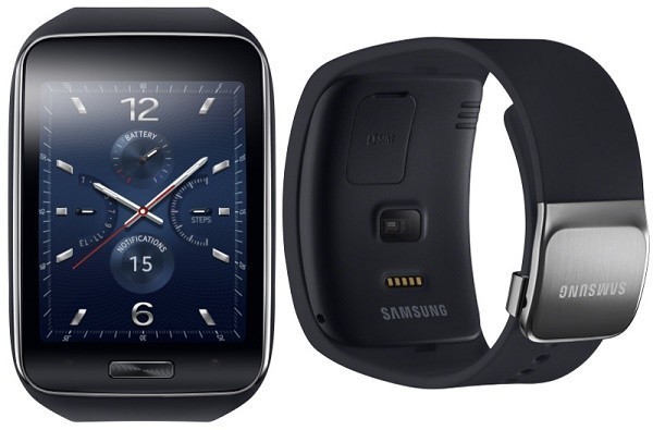 Samsung представила умные часы Gear S с изогнутым дисплеем