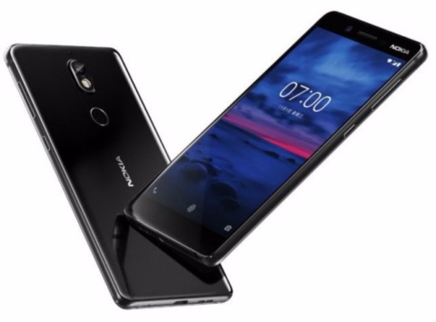 Новая модель Nokia 7 получила стеклянную заднюю крышку